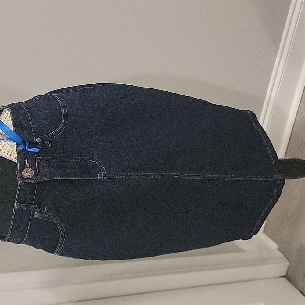 Lexi Jeans Dark Blue Denim Skirt